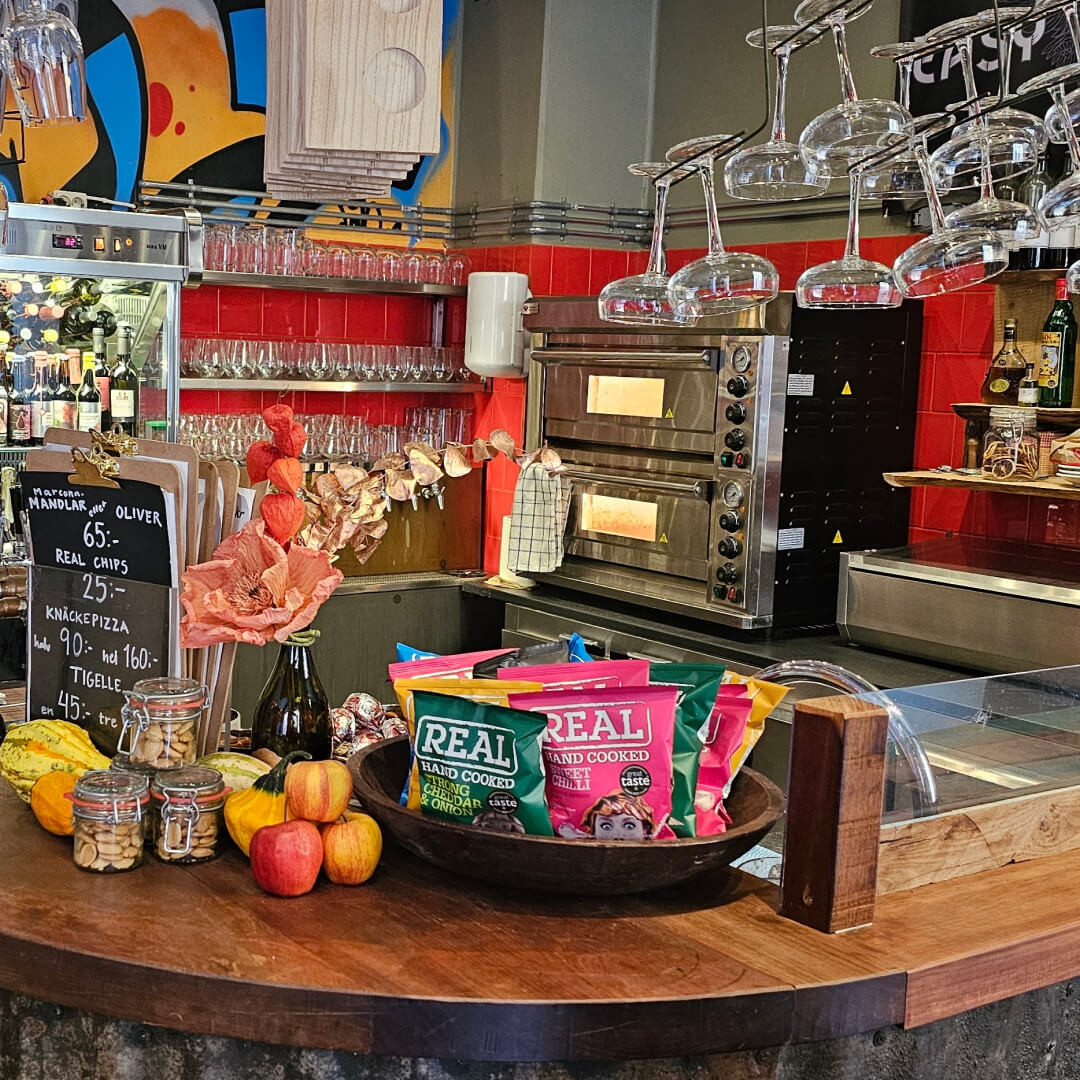 Festive Knäckepizza from Udda